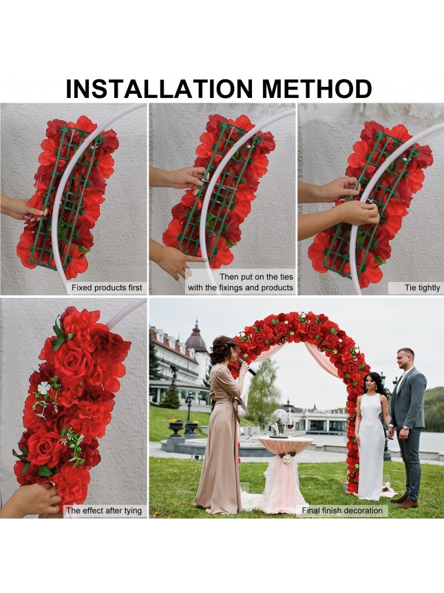 Artificial Flower Arch Centerpieces